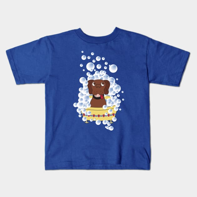 Team Pup N Suds Kids T-Shirt by Heyday Threads